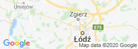 Aleksandrow Lodzki map